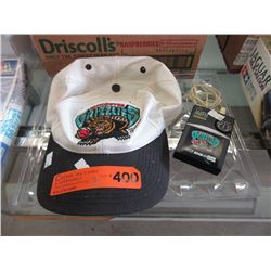 Vancouver Grizzlies portable radio & hat