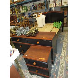 3 Piece full size bedroom set - used