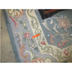 Wool area carpet - used