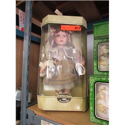Collectible Memories porcelain doll