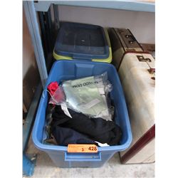 2 Totes of new clothing & household items
