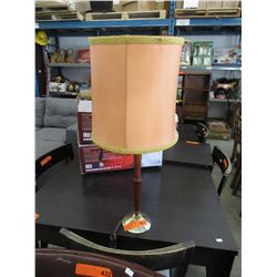 Vintage table lamp with shade