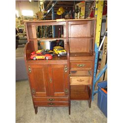 Vintage wood cabinet