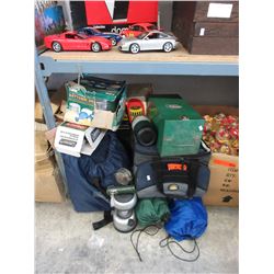 Large lot of used camping gear