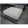 Image 1 : Velvet upholstered foot stool - used
