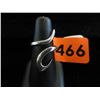 Image 1 : Sterling Silver ring - Abstract design