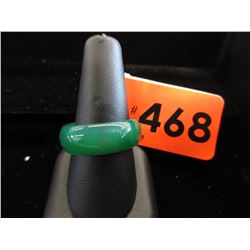 Jade Glass band ring