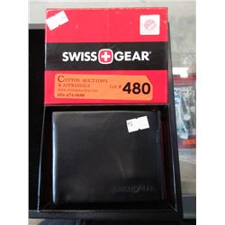 New - Swiss Gear bifold wallet - leather