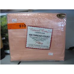 New King size sheet set
