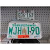 Image 1 : 20 Canadian license plates