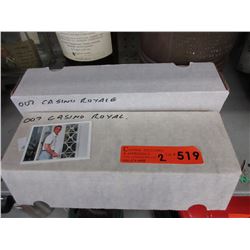 1000 James Bond trading cards