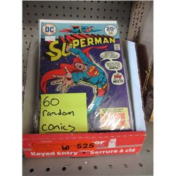 60 Assorted comics