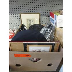 Box lot of used goods - some collectible