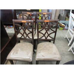 4 New dining chairs