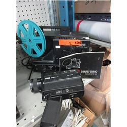 Vintage Eumig movie camera & projector
