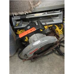 Electric saw, tile cutter & extension cord - used