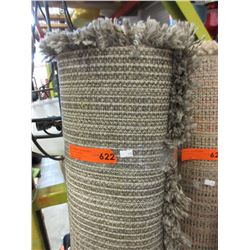 Used beige shag carpet