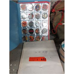 6 Sets of assorted trading cards & Pogs