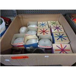 Box of reflector flood lights