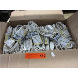 Case of new 6' extension cords