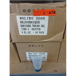 6 Cases of toning gel