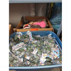 New hats, scarves & children's toys