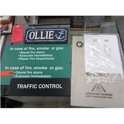 Lot of props from the TV series "The Return"