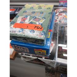 3 Sealed boxes of sports trading cards