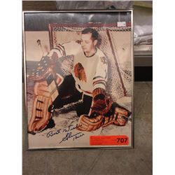 Autographed - Glenn Hall photo