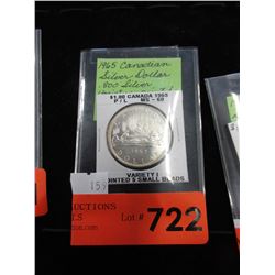1962 Canadian Silver Dollar Coin