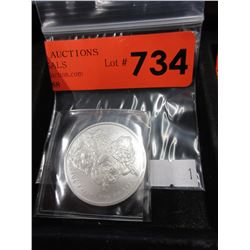 1 Troy oz . - .999 Fine Silver Round