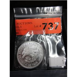 1 Troy oz . - .999 Fine Silver Round