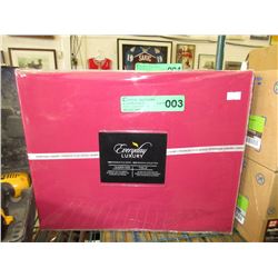 NEW - Queen size sheet set - Red
