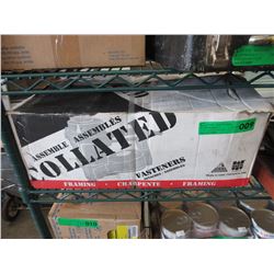Case of collated fencing/siding nails