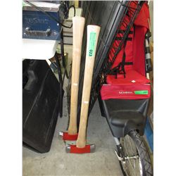 2 New double headed axes