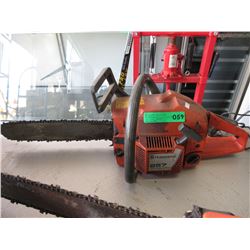 Husqvarna 18" chainsaw - used