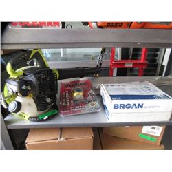 Ryobi leaf blower, bathroom fan & more