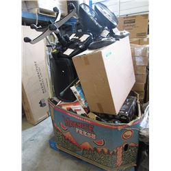 Skid of new & used household goods