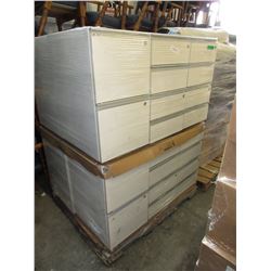 Skid of desk drawers - used