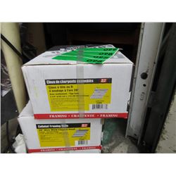 3 Cases of 28° wire weld nails