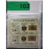 Image 2 : 2 x .9999 Fine Gold Certified Bullion Bars - 2016