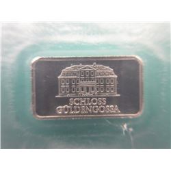 .999 Fine Silver "Geiger German Mint" Bar