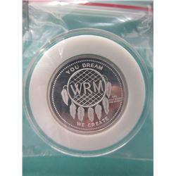 .999 Fine Silver "WRM Metals" Round