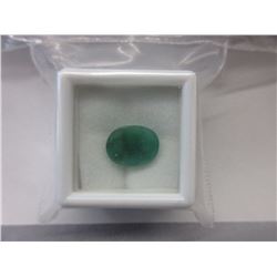 3.75 CT Loose Oval Cut Emerald Gemstone