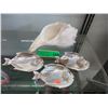 Image 1 : 10" Natural Seashell & 3 shell dishes