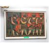 Image 1 : Vintage print on board