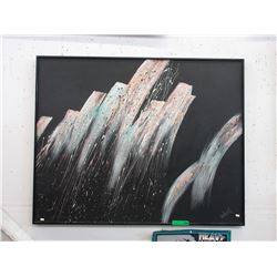 Signed - "Lee Reynolds" abstract painting