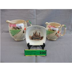 3 Vintage English serving pieces