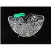 Image 1 : Large footed pinwheel crystal bowl