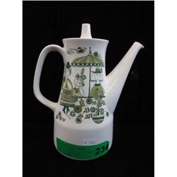 Vintage - Figgjo Flint Norway "Market" coffee pot